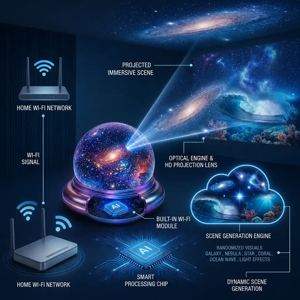 𝐁𝐢𝐥𝐥𝐡𝐨𝐥® 🪼✨️𝐍𝐄𝐗𝐓-𝐆𝐄𝐍 𝐒𝐌𝐀𝐑𝐓 𝐏𝐑𝐎𝐉𝐄𝐂𝐓𝐈𝐎𝐍 𝐇𝐃 𝐒𝐦𝐚𝐫𝐭 𝐃𝐲𝐧𝐚𝐦𝐢𝐜 𝟓𝐃 𝐇𝐨𝐥𝐨𝐠𝐫𝐚𝐩𝐡𝐢𝐜 𝐍𝐢𝐠𝐡𝐭 𝐋𝐢𝐠𝐡𝐭 𝐏𝐫𝐨𝐣𝐞𝐜𝐭𝐨𝐫
